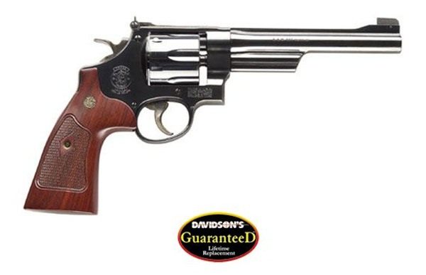Smith Wesson 150341 Model 27 Classic 357 Mag or 38 S W Spl +P Blued Carbon view 3