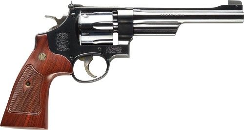 Smith Wesson 150341 Model 27 Classic 357 Mag or 38 S W Spl +P Blued Carbon view 4