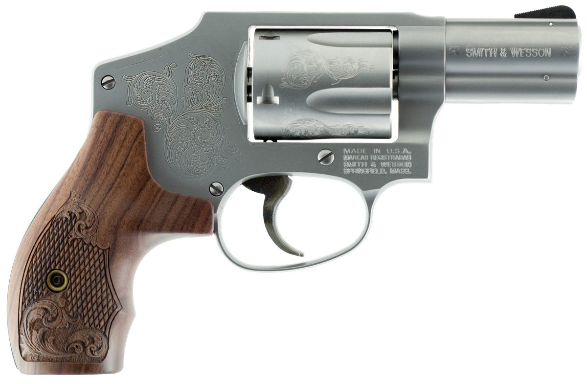 Smith Wesson 150784 Model 640 CA Compliant 357 Mag 2.13in Stainless Engrave view 2