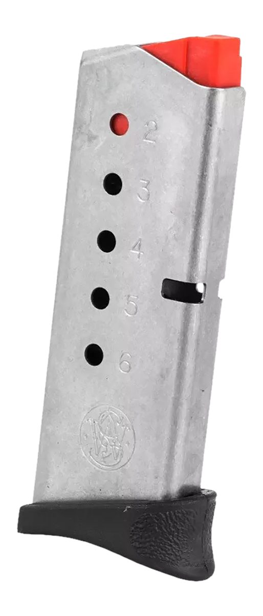 Smith and Wesson 380 Bodyguard Handgun Magazine Stainless Steel Auto 6/rd
