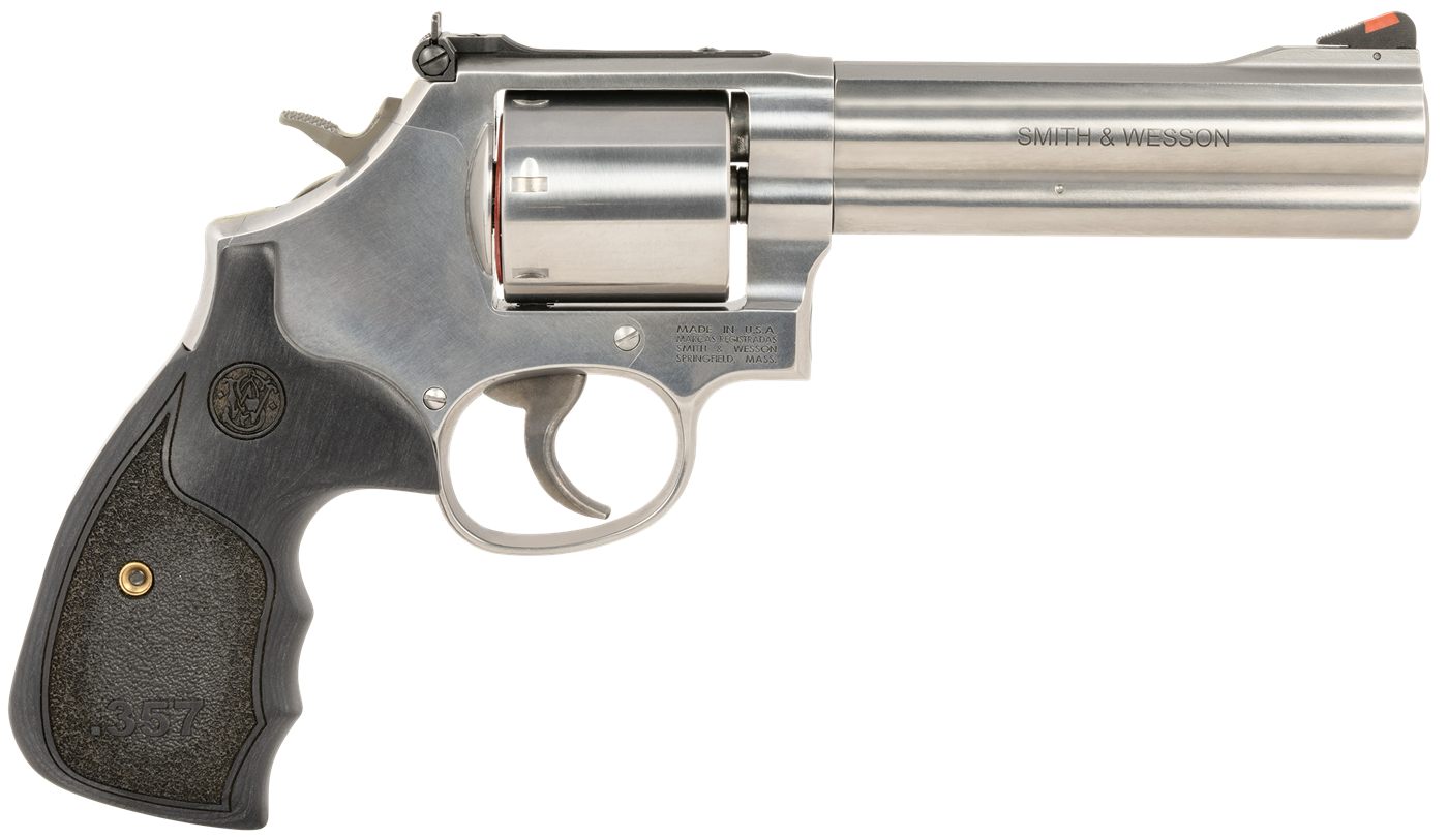 Smith Wesson 150854 Model 686 Plus 38 S W Spl +P, 357 Mag 7rd 5in Stainless