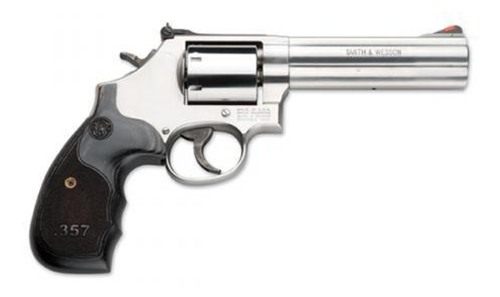 Smith Wesson 150854 Model 686 Plus 38 S W Spl +P, 357 Mag 7rd 5in Stainless view 2