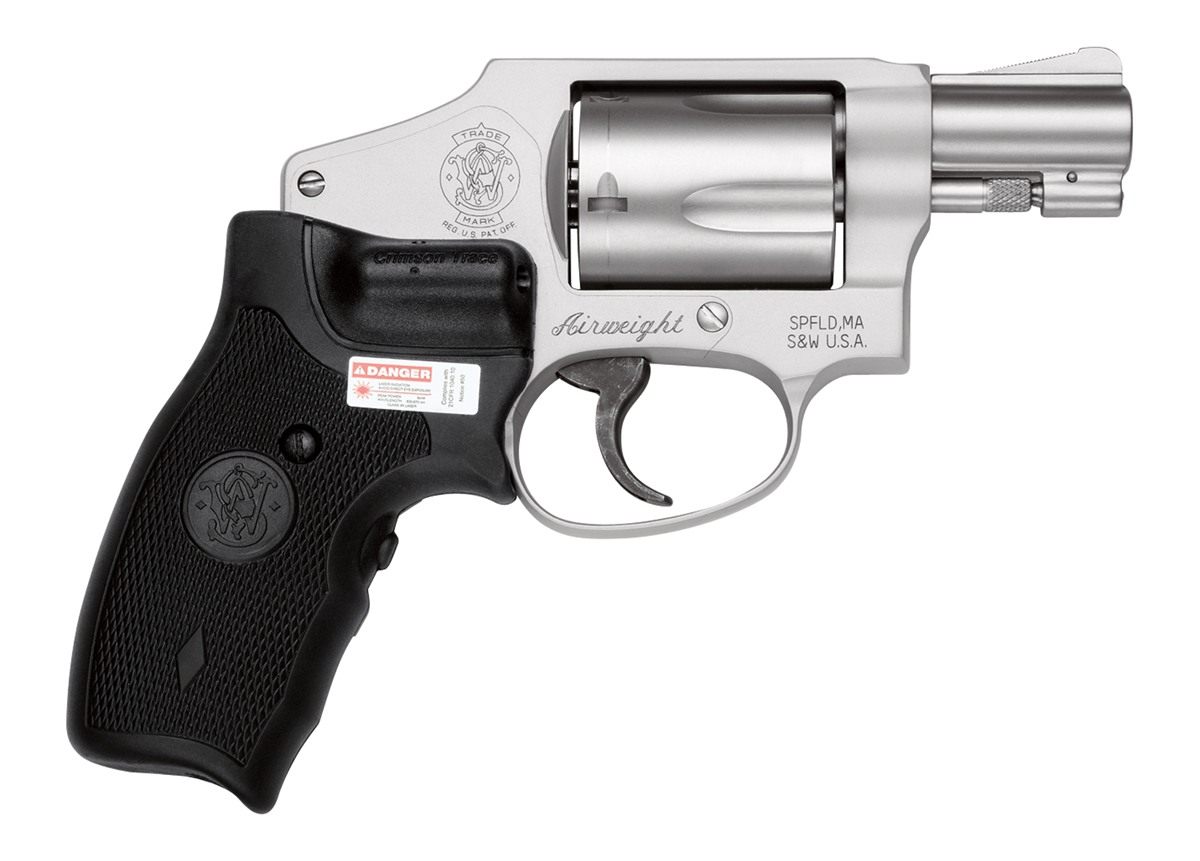 Smith Wesson 150972 Model 642 w/Laser CA Compliant J- 38 Special +P 5 Shot