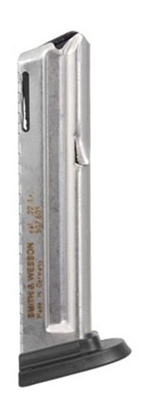 Smith Wesson M P22 Full Size Handgun Magazine Stainless .22 LR 10/rd view 2