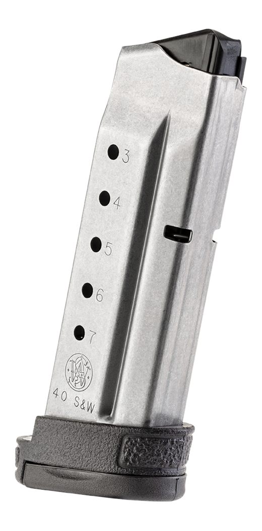 Smith Wesson M P40 Shield Handgun Magazine Stainless Steel .40 S W 7/rd