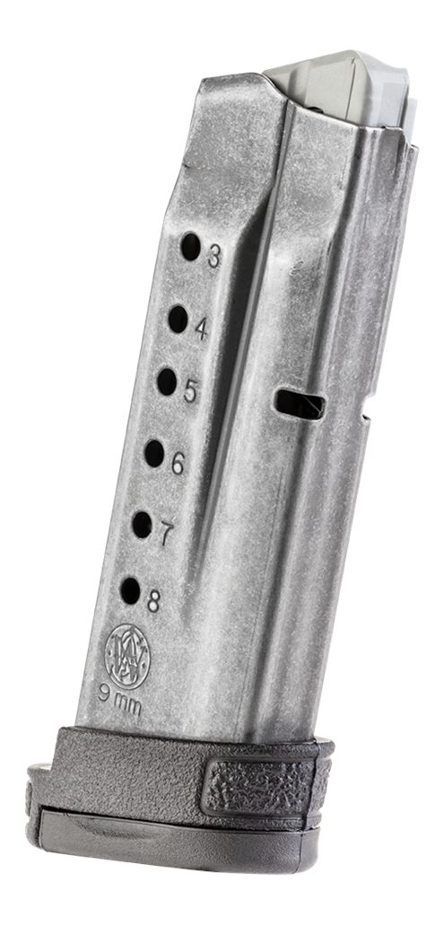 Smith Wesson M P9 Shield Magazine Stainless Steel 9mm Luger 8/rd