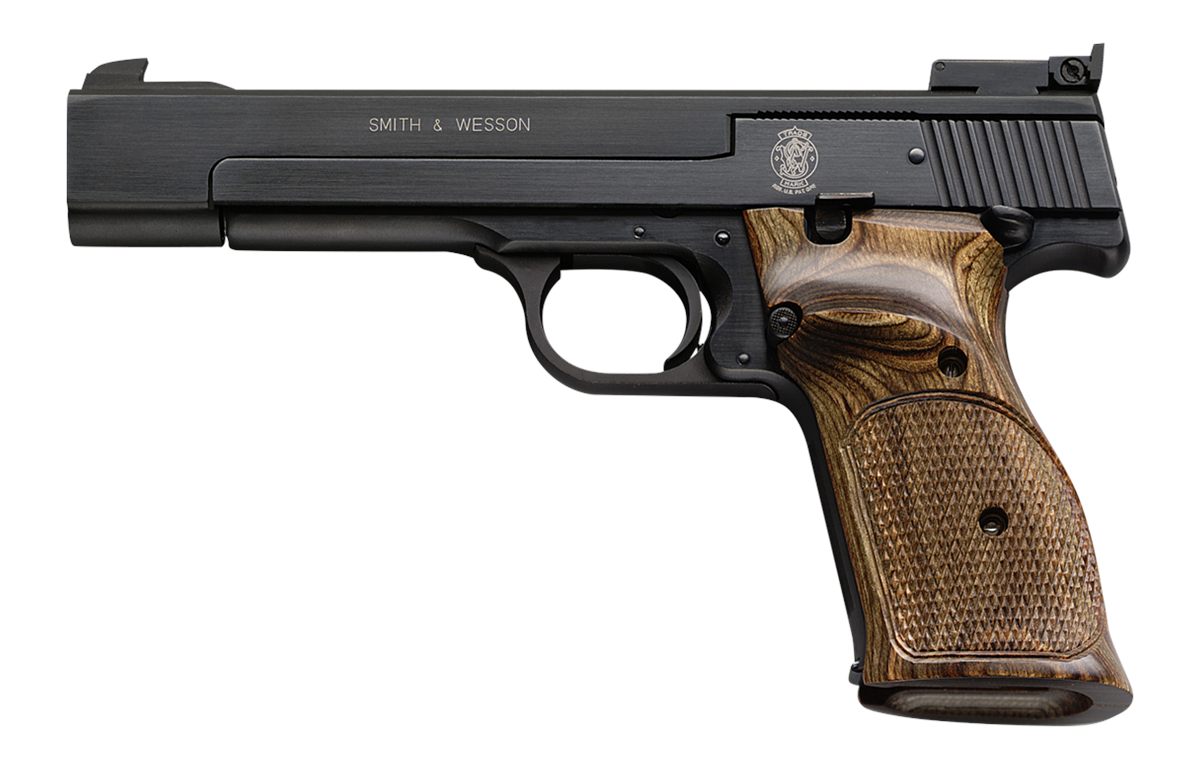 Smith and Wesson 130511 41 Full Size 22 LR 10+1, 5.50in Blued Button Rifled view 2