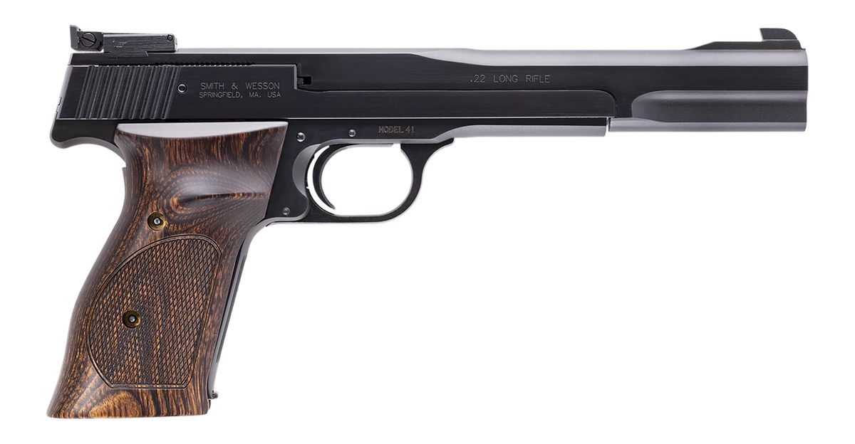 Smith Wesson 130512 41 Full Size 22 LR 10+1, 7in Blued Button Rifled Steel