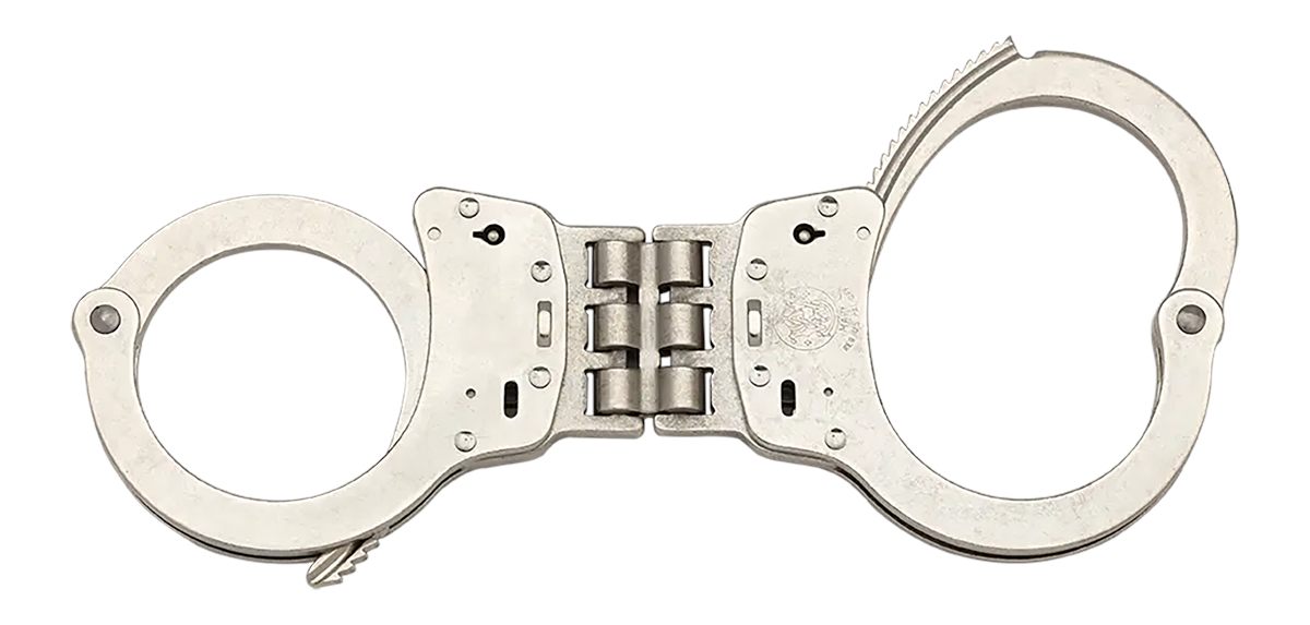Smith Wesson Handcuffs - Hinged Nickel Standard