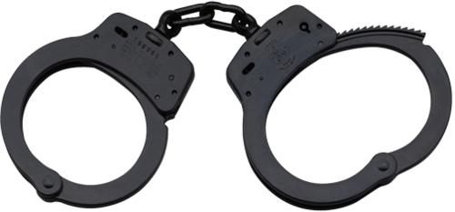 Smith Wesson M100 Handcuffs - Hinged Blue Standard view 2