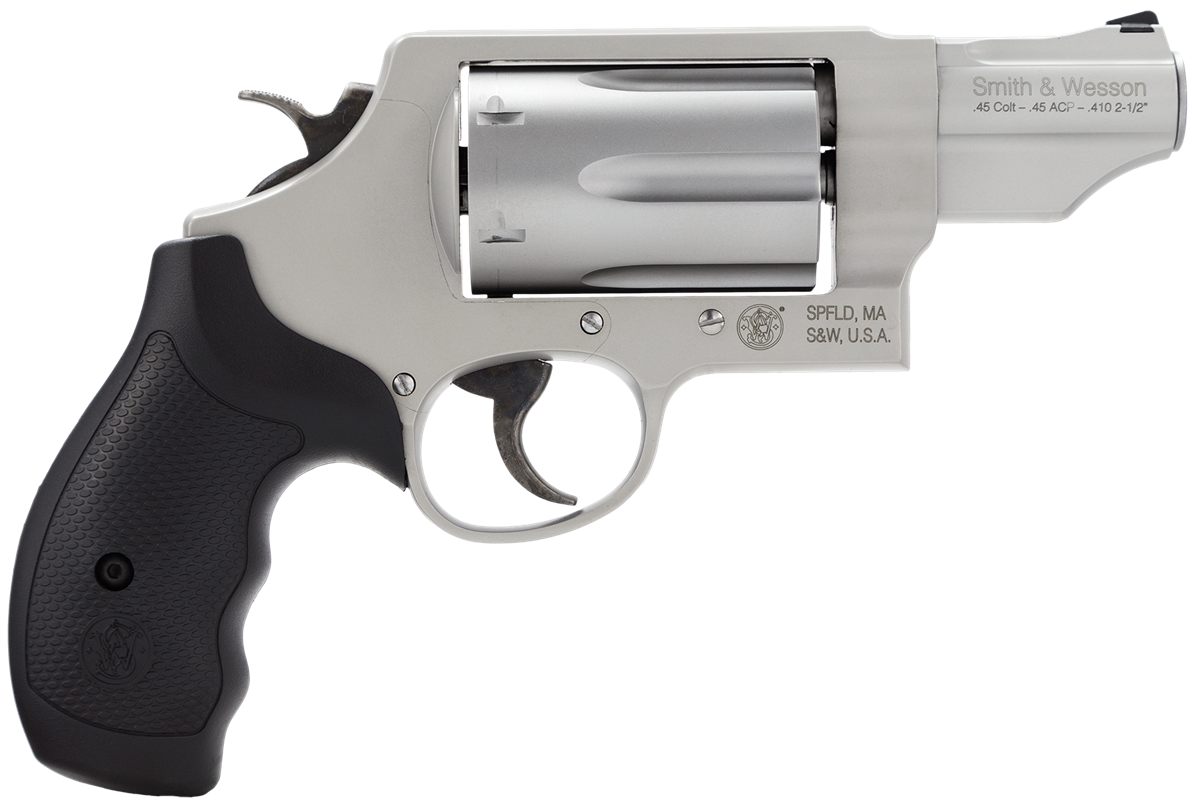 Smith Wesson 160410 Governor 45 Colt (LC) Or 2.50in 410 Gauge, 2.75in Stain view 2