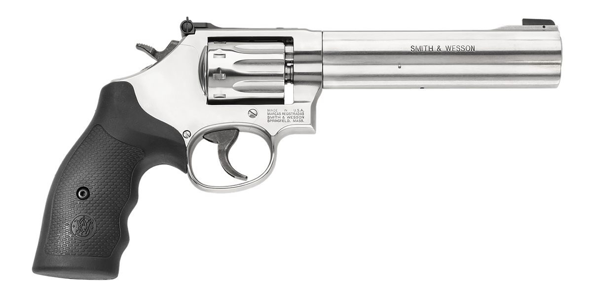Smith Wesson 160578 Model 617 CA Compliant 22 LR Stainless Steel 6in Barrel