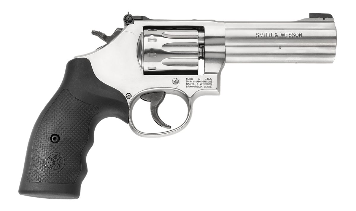 Smith Wesson 160584 Model 617 22 LR Stainless Steel 4in Barrel 10 Shot Cyli