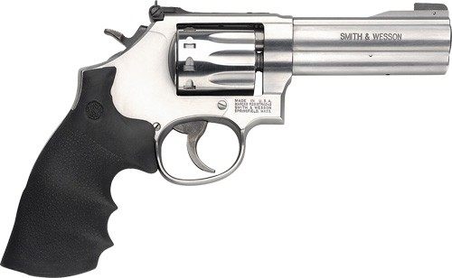 Smith Wesson 160584 Model 617 22 LR Stainless Steel 4in Barrel 10 Shot Cyli view 2