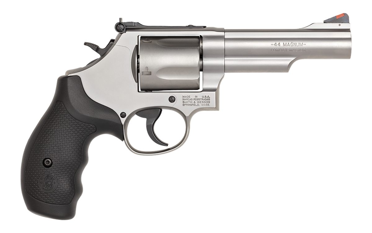 Smith and Wesson 162069 Model 69 44 Rem Mag or S W Spl Stainless Steel 4.25