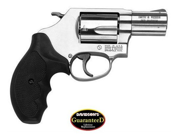 Smith Wesson 162420 Model 60 357 Mag or 38 S W Spl +P 5 Shot 2.12in Stainle view 2