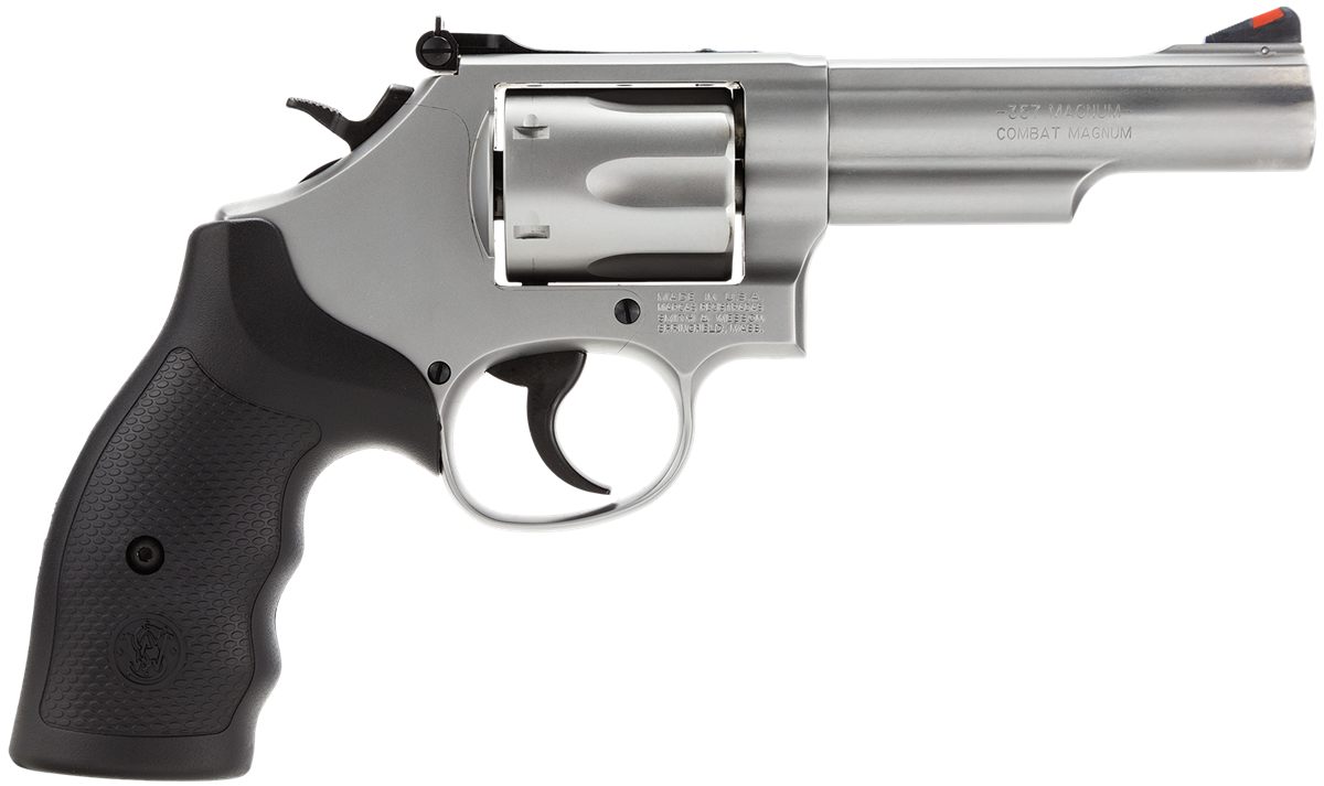 Smith and Wesson 162662 Model 66 357 Mag or 38 S W Spl +P Stainless Steel 4 view 2