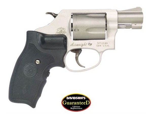 Smith Wesson 163052 Model 637 w/Laser J- 38 Special +P 5 Shot 1.88in Stainl view 3