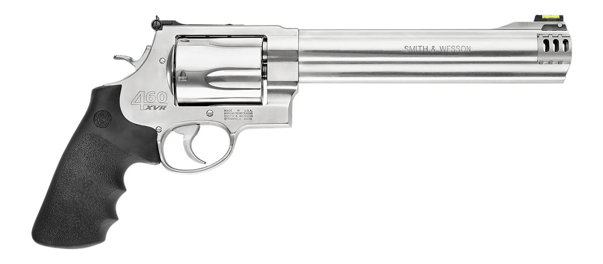 Smith Wesson 163460 Model 460 XVR Extra Large S W Mag 5 Shot 8.38in Satin C
