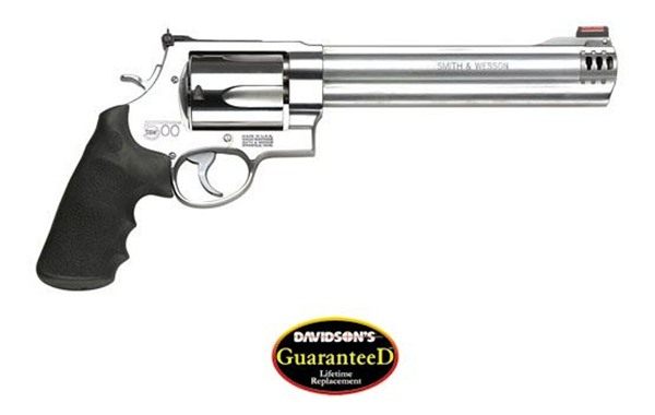 Smith Wesson 163501 Model 500 X-Large S W Mag 5 Shot 8.38in Satin Compensat view 3