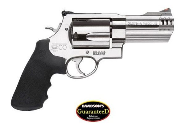 Smith Wesson 163504 Model 500 X- S W Mag Stainless Steel 4in Compensated Ba view 2