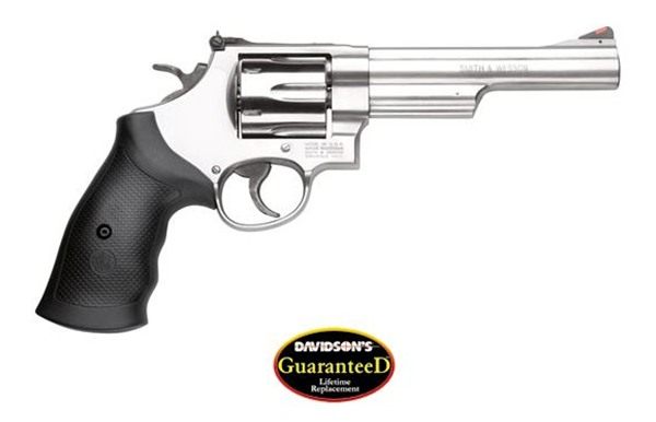 Smith Wesson 163606 Model 629 44 Rem Mag or S W Spl Stainless Steel 6in Bar view 2