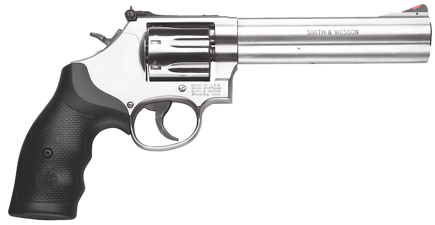 Smith Wesson 164198 Model 686 Plus 357 Mag or 38 S W Spl +P Stainless Steel