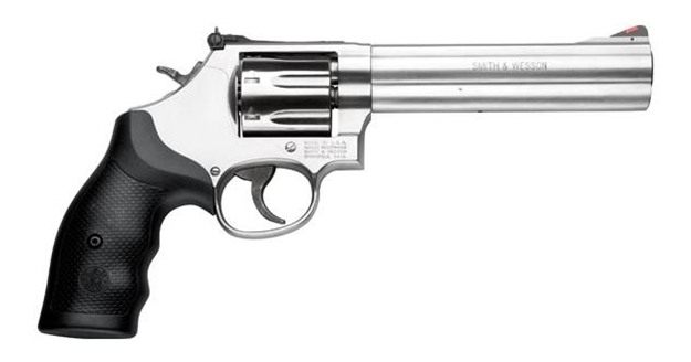 Smith Wesson 164198 Model 686 Plus 357 Mag or 38 S W Spl +P Stainless Steel view 3