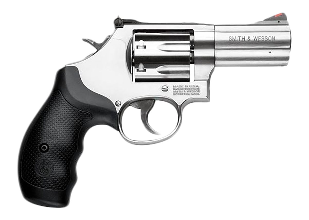 Smith Wesson 164300 M686 Plus L- 38 S W Spl +P/357 Mag 7rd, 3in Satin Stain