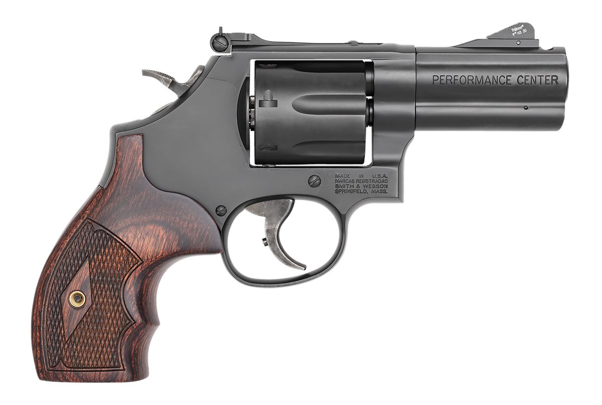 Smith Wesson 170170 Model 586 Performance Center L-Comp 357 Mag Blued Carbo