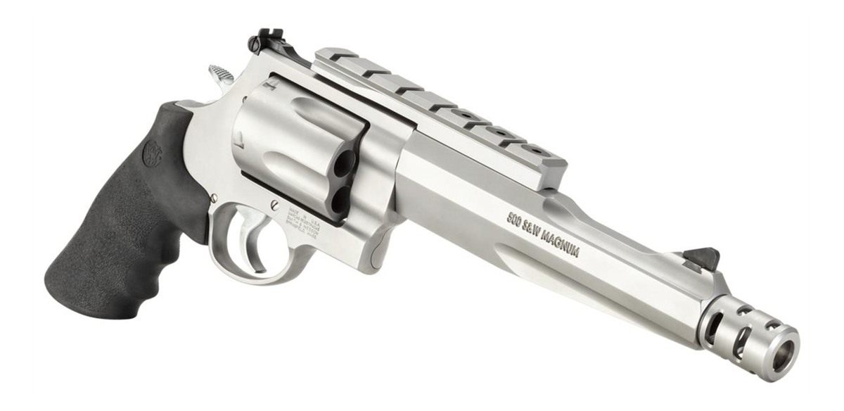Smith and Wesson 170299 Model 500 Performance Center S W Mag Stainless Stee view 5