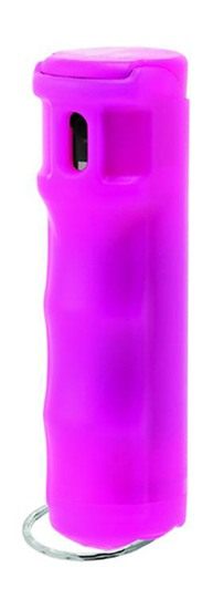 Mace Pepper Spray for Women Men- Keychain- Compact Model, Pink, 12 FT Range view 2