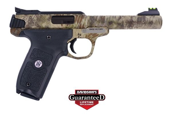 Smith Wesson 10297 SW22 Victory Full Size 22 LR 10+1 5.50in Kryptek Highlan view 3