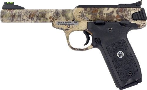 Smith Wesson 10297 SW22 Victory Full Size 22 LR 10+1 5.50in Kryptek Highlan view 4
