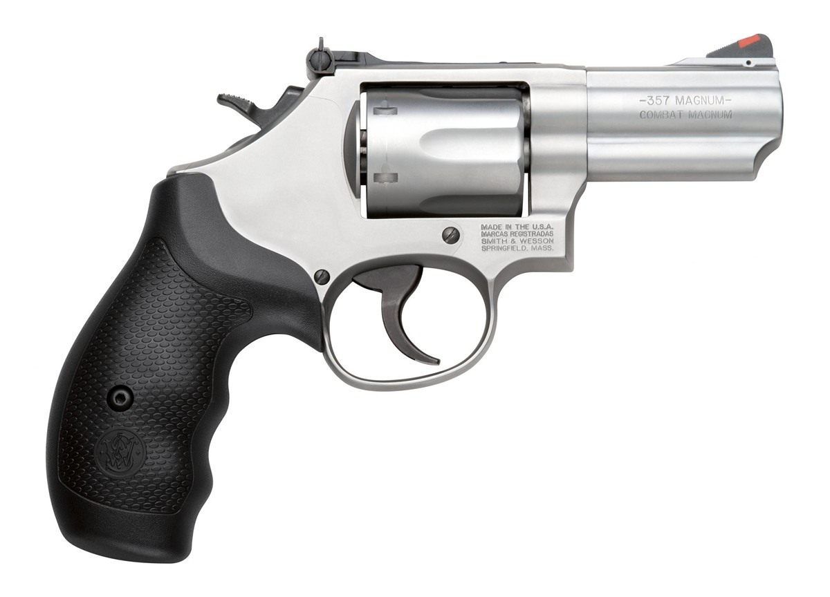 Smith Wesson 10061 Model 66 Combat Magnum 357 or 38 S W Spl +P Stainless St