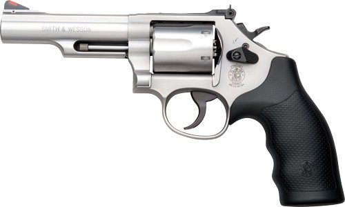 Smith Wesson 10061 Model 66 Combat Magnum 357 or 38 S W Spl +P Stainless St view 2