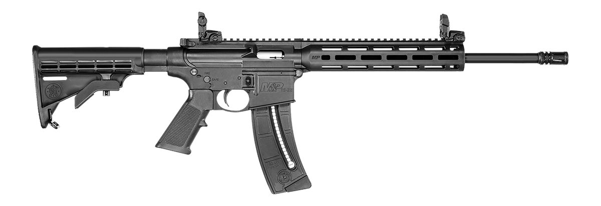 Smith Wesson 10208 M P15 Sport 22 LR 25+1 16.50in Matte Black Carbon Steel