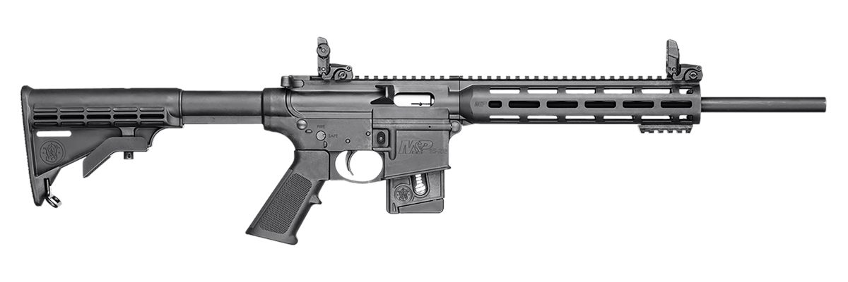 Smith Wesson 10207 M P15 State Compliant 22 LR 10+1 16.50in Matte Black Ste