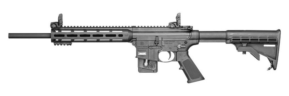 Smith Wesson 10207 M P15 State Compliant 22 LR 10+1 16.50in Matte Black Ste view 2
