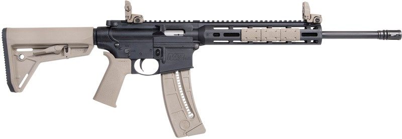 Smith Wesson 10210 M P 15-22 Sport LR 25+1 16.50in Carbon Steel Barrel, Bla view 3