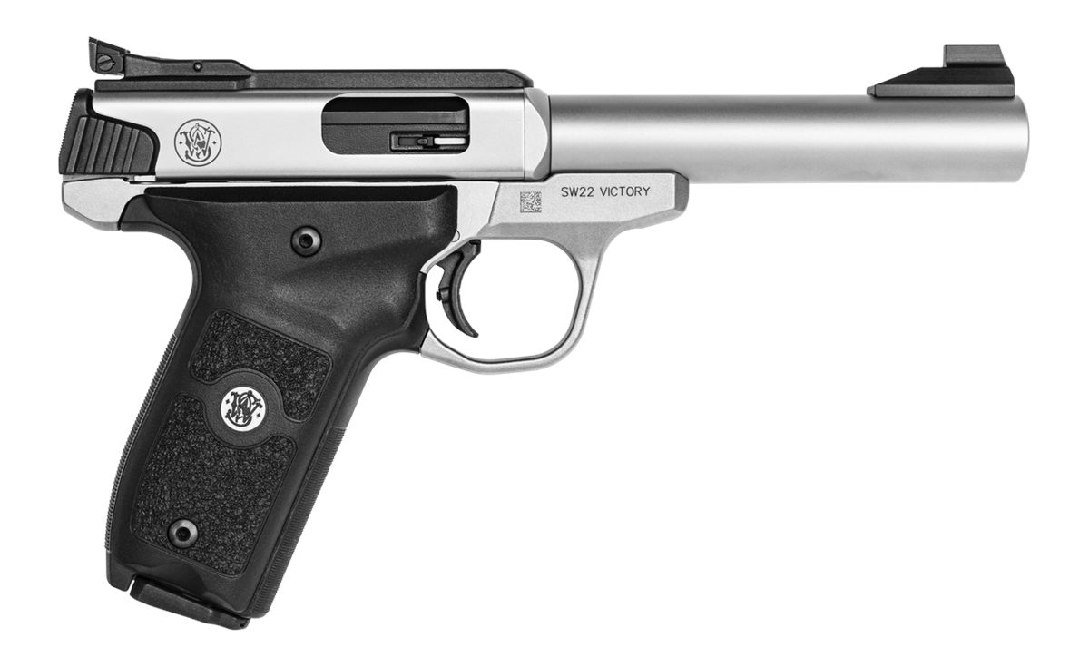 Smith Wesson 11536 SW Victory Target MA Compliant 22 LR 5.50in Bull Barrel view 2