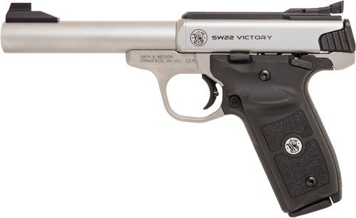 Smith Wesson 11536 SW Victory Target MA Compliant 22 LR 5.50in Bull Barrel view 4
