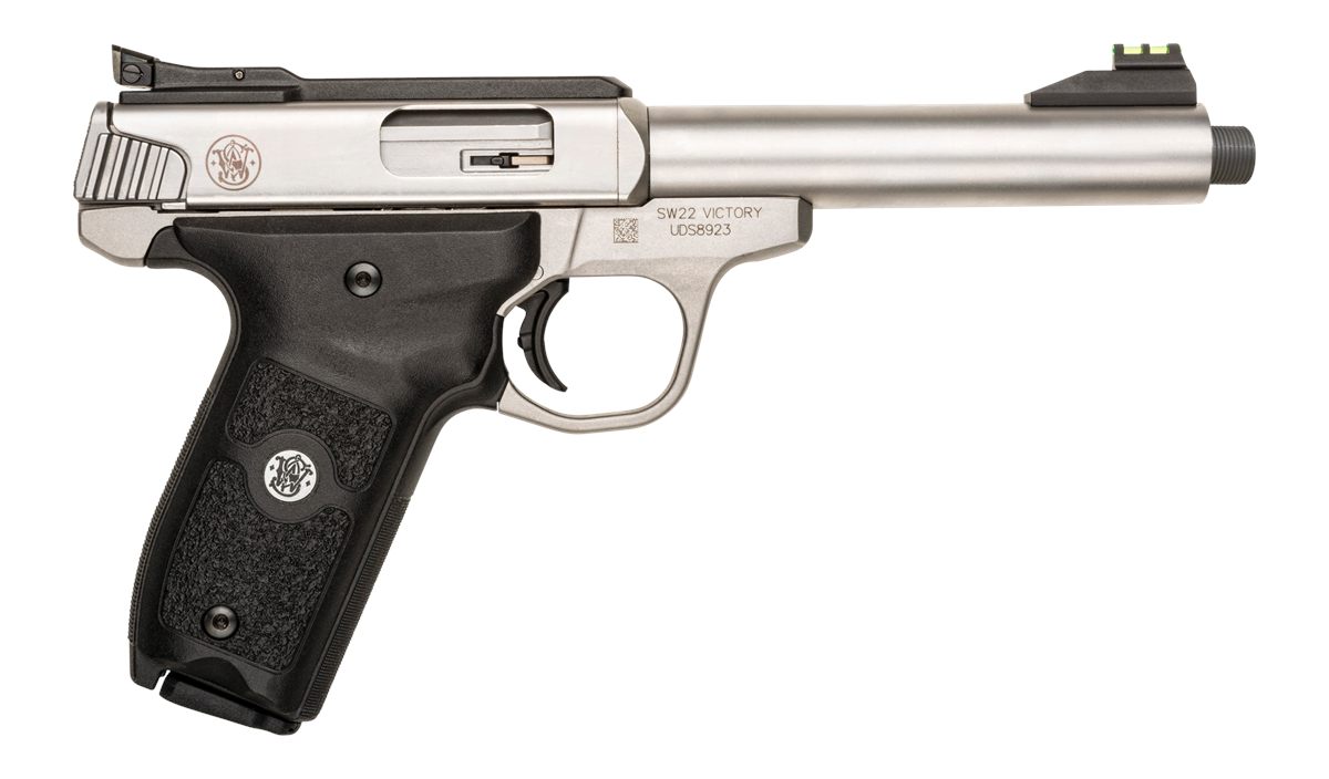 Smith Wesson 10201 SW22 Victory Full Size 22 LR 10+1, 5.50in Satin Stainles