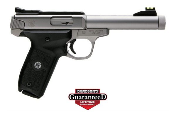 Smith Wesson 10201 SW22 Victory Full Size 22 LR 10+1, 5.50in Satin Stainles view 3