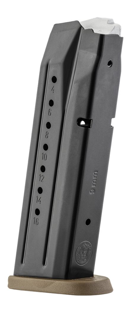Smith Wesson M P9 M2.0 Magazine Black Steel FDE Base Plate 9mm Luger 17/rd