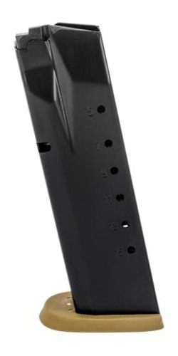 Smith Wesson Steel M P40 M2.0 Handgun Magazine Black w FDE Base .40 S W 15/ view 3
