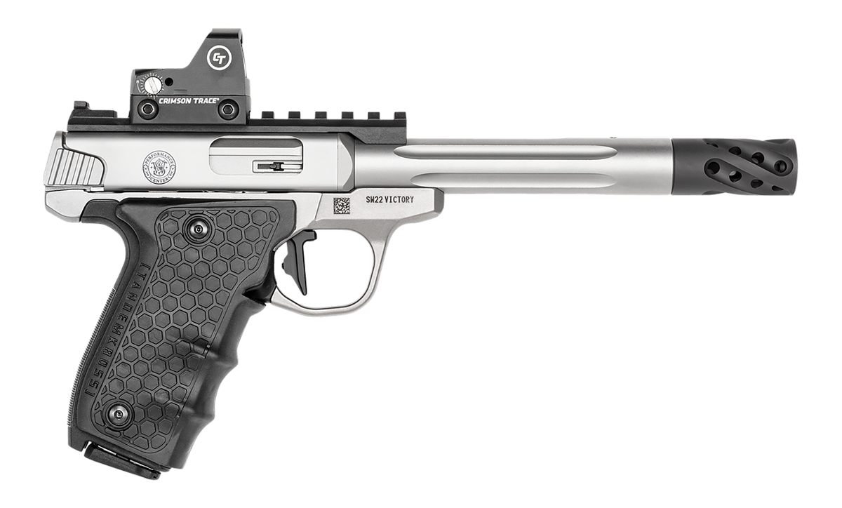 Smith Wesson 12079 Performance Center Victory Target 22 LR 6in MB 10+1 Stai