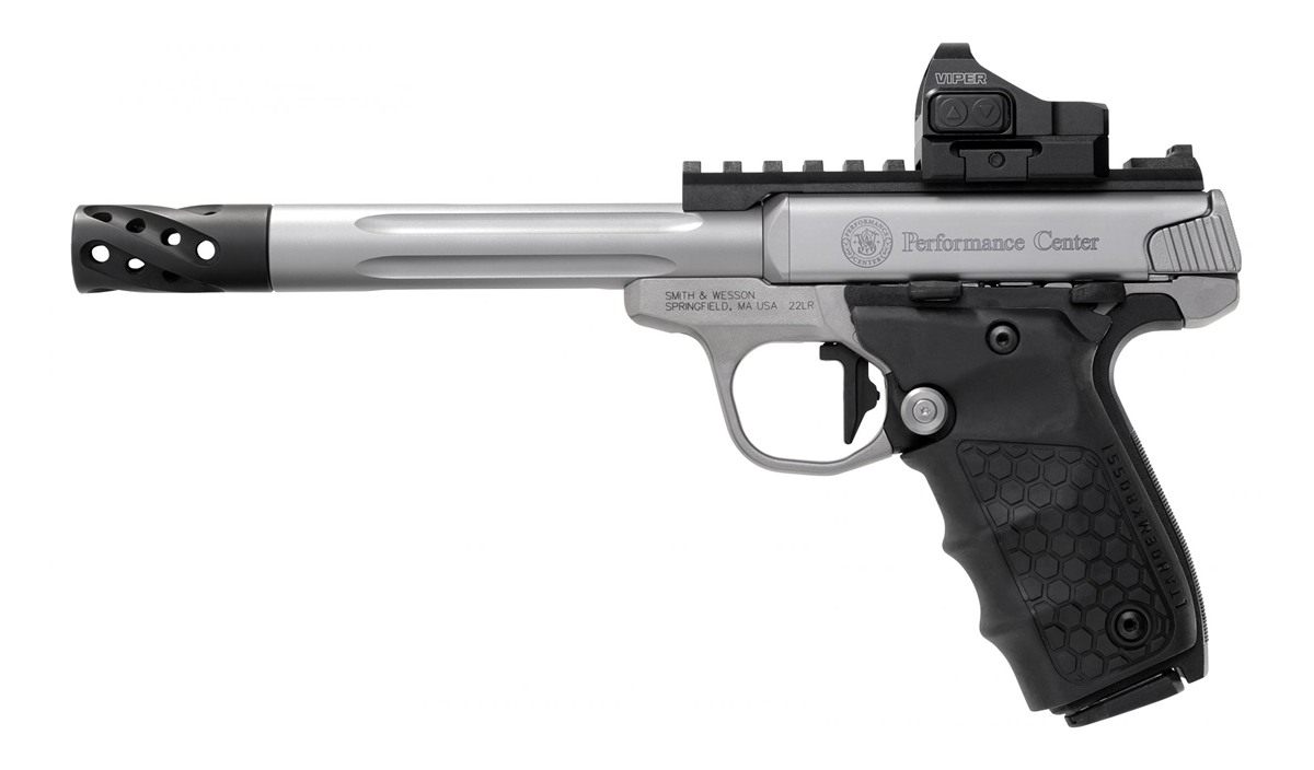 Smith Wesson 12079 Performance Center Victory Target 22 LR 6in MB 10+1 Stai view 2