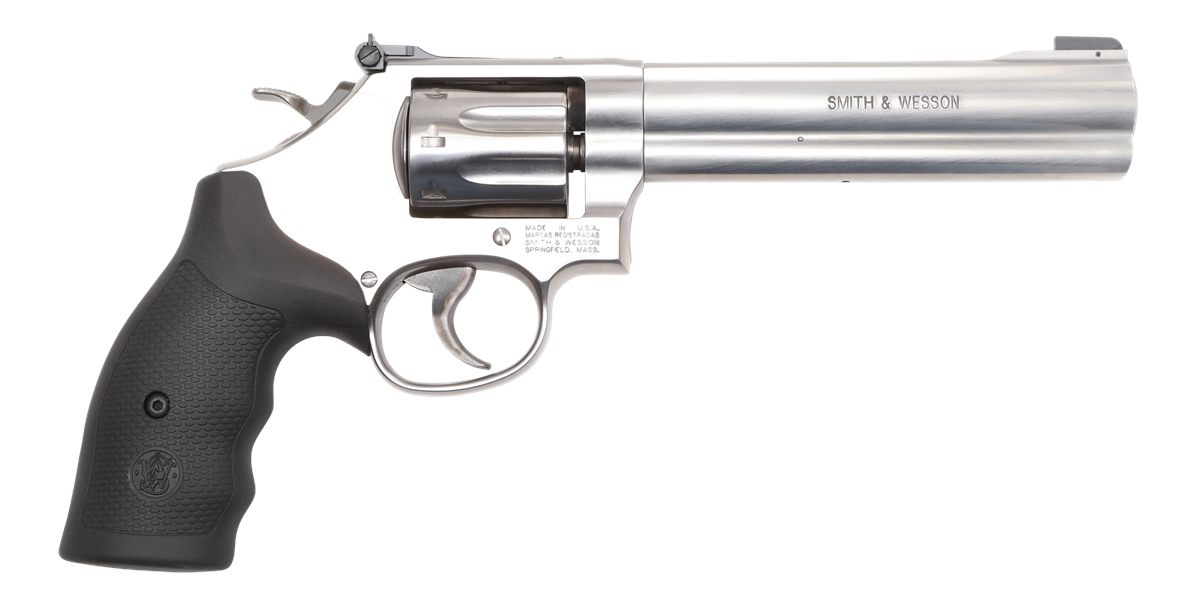 Smith and Wesson 12460 Model 648 K- 22 WMR 8 Shot 6in Stainless Steel Barre