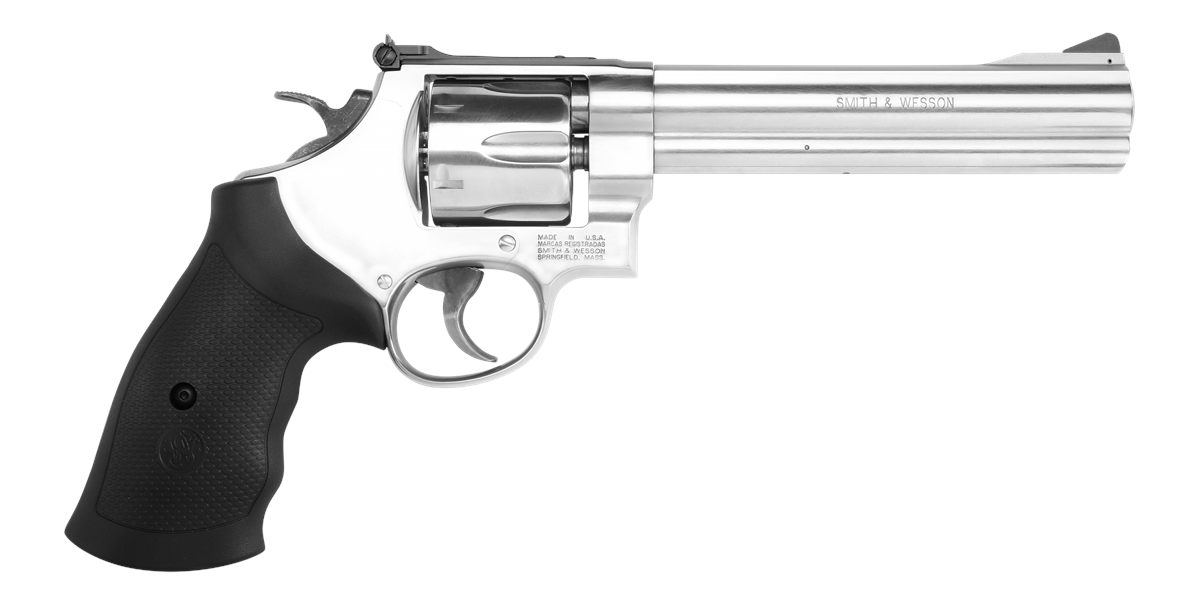 Smith Wesson 12462 Model 610 N- 10mm Auto/40 S W 6 Shot 6.50in Stainless St